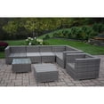 thumbnail image 5 of Oakland Living Borneo Modular Resin Wicker 8 Piece Sectional Patio Conversation Set, 5 of 5
