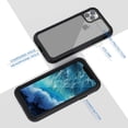 thumbnail image 3 of Seacosmo iPhone 11 Pro Max Case, [Built-in Screen Protector] Full Body Clear Bumper Phone Case Rugged Shockproof Protective Case Cover for iPhone 11 Pro Max, Black, 3 of 7