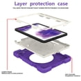 thumbnail image 2 of TECH CIRCLE Kids Case for Apple iPad mini 6th Gen 8.3-inch 2021 - Rugged Protective Handle Kickstand Shockproof Hybrid TPU PC Cover Shoulder Strap Pencil Holder Case for Apple iPad mini 6-Purple, 2 of 7