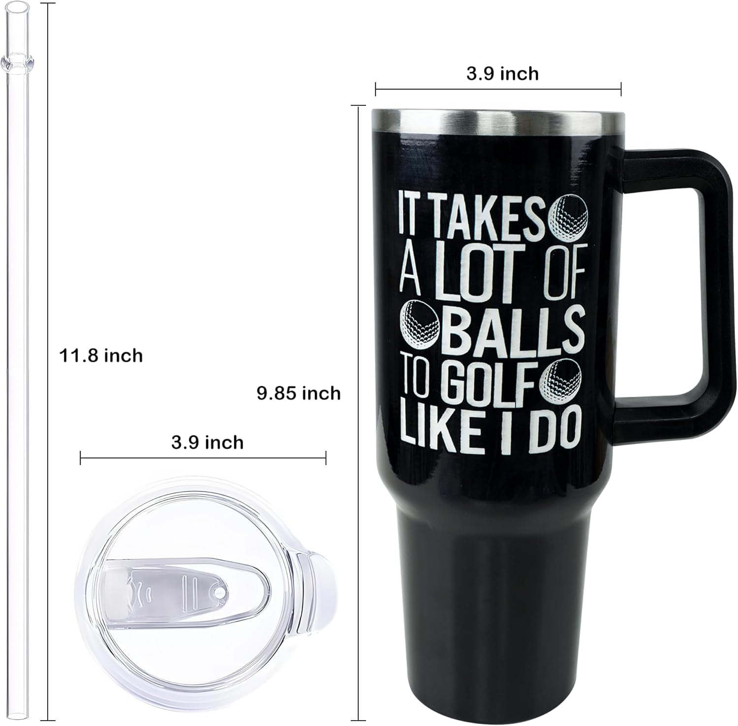 Inspirational Gifts for Women, Birthday Gifts for Mom Women Best Friend Her, 40 oz Tumbler with Handle and Straw, Christmas,Valentines Day,Mothers Day Gift for Wife Female Sister Daughter Coworker