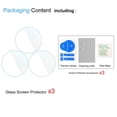thumbnail image 3 of Protector de pantalla Suoman, paquete de 3 unidades, para Carlyle HR de Fossil Gen 5/6, 3 of 8