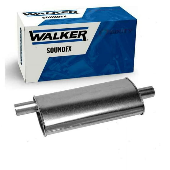 Walker SoundFX Exhaust Muffler compatible with GMC Sonoma 4.3L V6 1995-2003