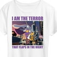 thumbnail image 3 of Disney - Darkwing Duck - I Am the Terror - Women's Short Sleeve Graphic T-Shirt, 3 of 5