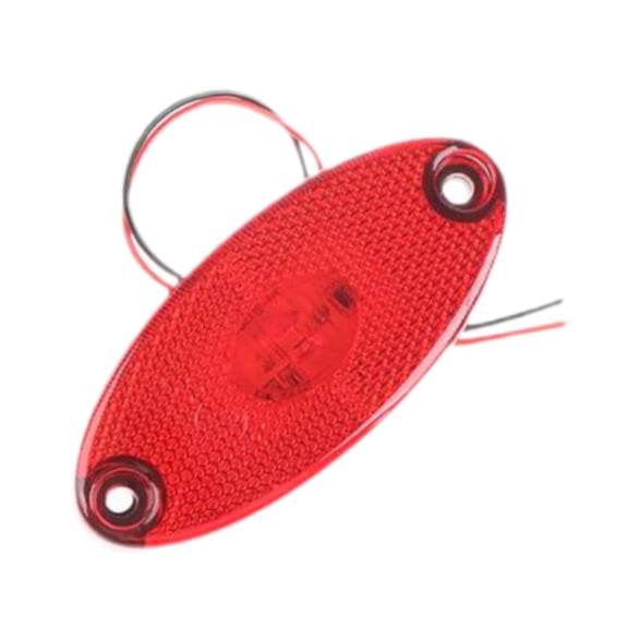 JISADER LED Side Marker Light Attachment Indicator Lamp for Trailer Rvs Caravan Red