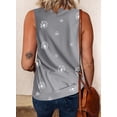 thumbnail image 4 of Biucly Blusa sin mangas con cuello redondo para mujer, informal, suelta, sin mangas Zhivalor  HMYH047-3, 4 of 4