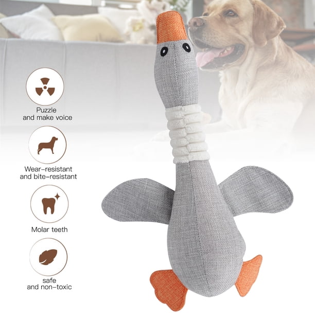 Divertido Chillón Ganso Duradero Juguetes Para Masticar Gato Jugar Juguetes Interactivos Suministros Para Mascotas