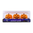 thumbnail image 2 of 3-Pack Halloween Pumpkin Scented Candles - Fall Festive Decorative Candles, Cute Table Centerpiece for Home Halloween Party Favors, 2 of 3