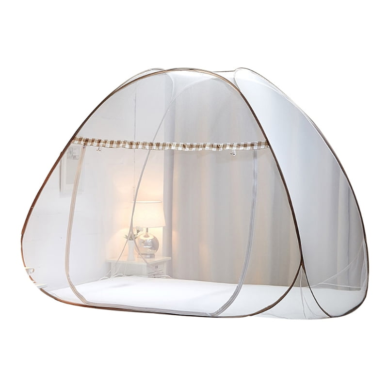 HGYCPP Portable Automatic PopUp Mosquitoes Net Installationfree Folding Student Bunk