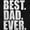 Black, variant on Cool Father's Day Best Dad Ever Men's Crewneck Sweatshirt Brisco Brands X