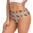 thumbnail image 2 of Balery German Shepherd Dog Ropa Interior de Algodón para Mujer con Dibujo – Braguitas Cómodas y Elásticas, Estilo Clásico-Large, 2 of 6