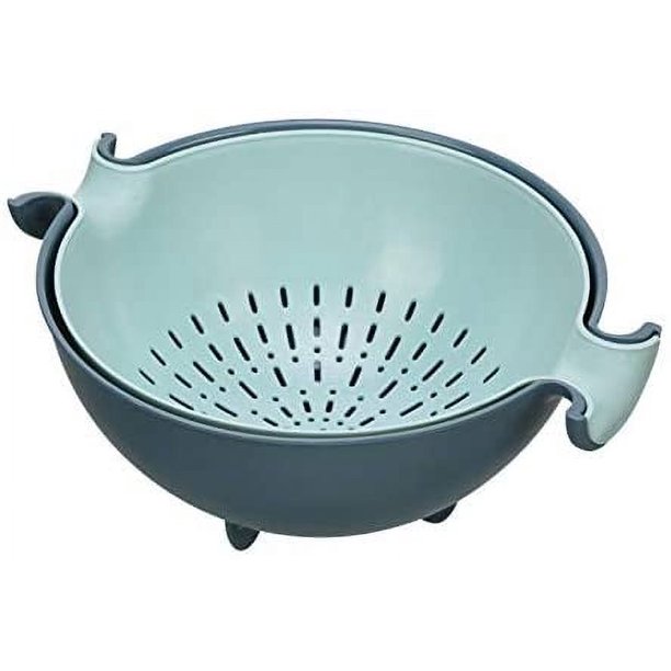 Bowl with Strainer Kitchen Active Design Strainer Set with Container