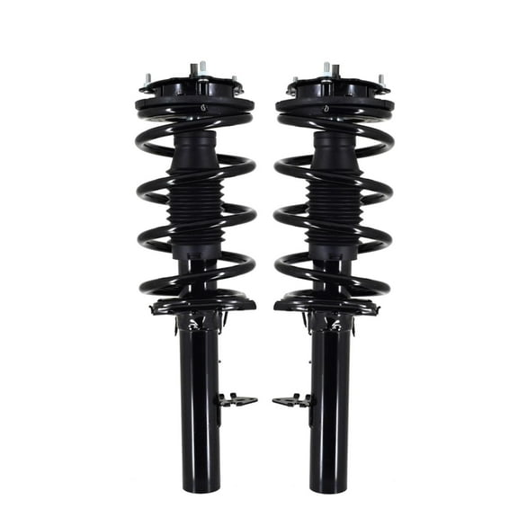 Pair of 2 Front L-R Quick Complete Strut-Coil Spring For 1995-2002 Lincoln Continental