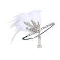 thumbnail image 4 of Diadema Estilo Flapper, Accesorio Para El Cabello, Diadema De Plumas Con Tema De Los Años 20 Para Mujer, Yuyangstore  Tocado de aleta, 4 of 8
