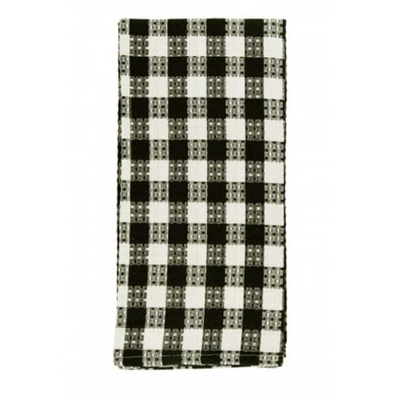 Mr. MJs Trading AG-30292S-4 Tea Towels, Toro Black Check - Set of 4