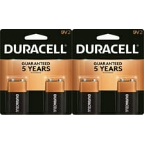 Duracell 9V Alkaline Batteries 4 Pack