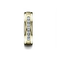 thumbnail image 6 of Benchmark� 6mm Comfort Fit Diamond Wedding Band / Ring, 6 of 9