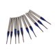 thumbnail image 5 of 10 Uds CNC Bits 1/8 vástago Mill Endmill Juego de herramientas de fresado , plástico, fibra, 0.5mm Soledad Fresadora de PCB, 5 of 8