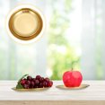 thumbnail image 4 of Shisuyan Assiette de Barbecue Polyvalente en Acier Inoxydable Doré 4 Pcs 6.7x6.7 Po, 4 of 9