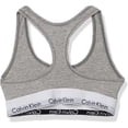 thumbnail image 2 of Calvin Klein Womens Modern Cotton Bralette 1X Grey Heather, 2 of 7