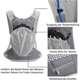 thumbnail image 3 of Hydration backpack, equipped with 2L water bag, helmet bag, backpack, can hold water, suitable for cycling, running, jogging, 3 of 4