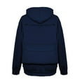 thumbnail image 4 of Backpack Hoodie for Women 2026 Long Sleeve Casual Plain Zip Up Hooded Sweatshirt with Pockets Jacket Coat, 4 of 8