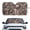 Retro Tree Camouflage, variant on Xixirimido Windshield Sun Shade for Car SUV Truck Foldable Sunshade for Car Windshield Block UV Rays Keep Your Vehicle Cool Car Interior Accessories, Sloth Butterfly Floral Leaves