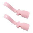 thumbnail image 1 of 2 uds calzador portátil duradero fácil de poner y quitar calzador para hombres y mujeres (rosa) Ehuebsd Libre de BPA, 1 of 8