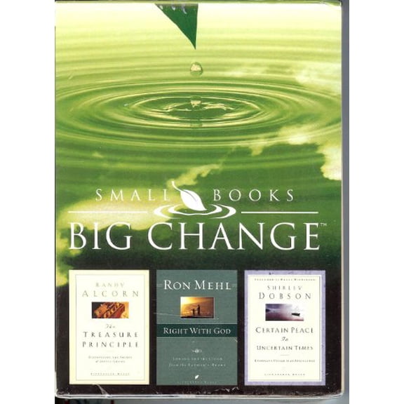 Pre-Owned Small Books Big Change (Box Set of Three Hardback Books)