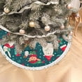 thumbnail image 5 of GZHJMY Christmas Tree Skirt Christmas Deer and Snowman 30"ches for Indoor Outdoor Holiday Party Office Store Cupboard Decoration, 5 of 6