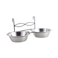 thumbnail image 6 of balikha Cat Bowl Cat Dish Feeder Cat Food Bowl Dog Treat Dish Sturdy Hanging Pets Bowl Water Bowl for Dog Cage Small Dog Crate Poodle, 6 of 9