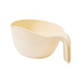 thumbnail image 4 of DOLITY Rice Washing Colander Home Fruit Vegetables Drain Basket Rice Washing Basket Beige, 4 of 9