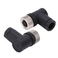 thumbnail image 3 of Marine Field Installable Connector, High Strength Bending Type Female Field Installable Connector Reliable IP67 Waterproof M12  for NMEA 2000, 3 of 7