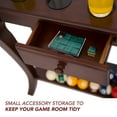 thumbnail image 5 of Bluewave Deluxe Floor Cue Rack - Walnut Finish, 5 of 12