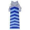 thumbnail image 4 of Large Blue Striped Paper Gift Bags, 10" x 5" x 12", 2 Count, by Way To Celebrate, 4 of 7