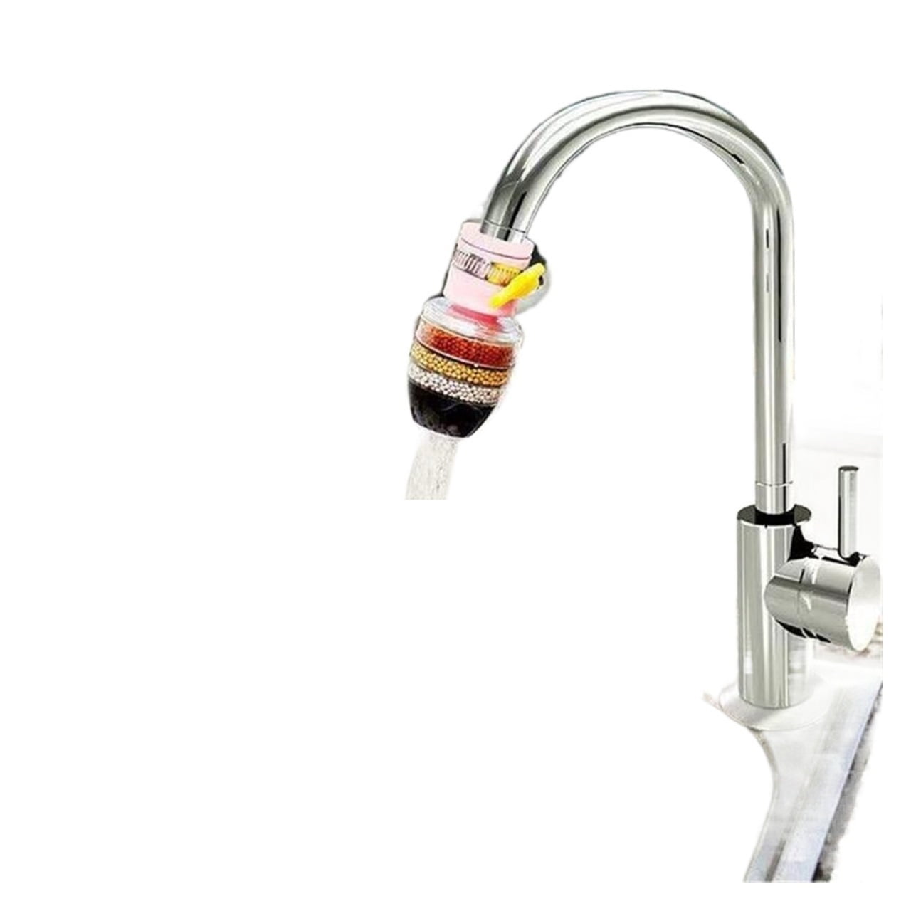 Water Filter Tap Purifier Medical Stone Coconut Charcoal Nozzle For Faucet Kitchen Accesories Mixer Aerator Bathroom Convenient ,Easy to Use