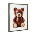 thumbnail image 4 of Stupell Industries Fashion Patterned Bear Beauty & Fashion Painting Gray Floater Framed Canvas Art Print Wall Art, 17 x 21, 4 of 10