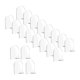 thumbnail image 4 of 4 "x6" Signos de acrílico en blanco Soporte de soporte Etiqueta de nombre de invitado Signos de acrílico de arco transparente para recepción de bodas , 20 piezas Macarena Tarjetas de lugar de acrílico transparente, 4 of 8