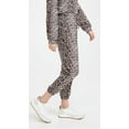 thumbnail image 4 of Women's Onzie 2256 Cropped Leopard Print Sweatpant (Leopard S/M), 4 of 6