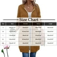 thumbnail image 2 of Hfnxid Long Hoodies for Women Zip Up Tunic Hooded Sweatshirts Lightweight Drawstring Waist Hoodie Jackets Fall Casual Coat with Pockets, 2 of 4