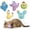 Blue, variant on Pawsible 5 Pack Cactus Cat Toy Set, 100% Premium Cat Herb Filling, Natural Stimulation for Cats, Durable for Teething, Perfect Kitten Toy