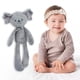 thumbnail image 4 of 15,75 '' lindo muñeco de peluche de dibujos animados decoración interior durmiendo lindo animal abrazando tierno cama cochecito muñeca de peluche para Koala gris, 4 of 7