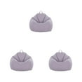 thumbnail image 2 of Wosthever Mejorar la decoración de la sala de estar sofás perezosos elegante funda para silla Puff sofá silla bolsa gris cálido Type1 NO1, 2 of 6