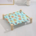 thumbnail image 3 of LAMIRO Cat/Dog Bed Hammock Cat Bed Wooden Dog Elevated Indoor Outdoor Beds Raised Cat Cots Furniture Pet Bed Puppy Bed Portable Breathable Mesh Cat Beds for Small Animals, 3 of 7