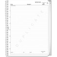 Carbonless Lab Notebook (Scientific Grid Format) Contains Carbon Copies 8