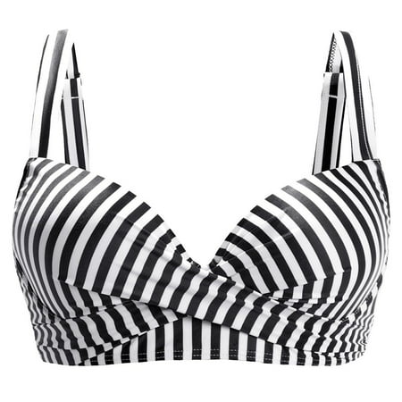Lopeceal Women Underwire Bikini Top - Push Up Swim Top Only Bra Padded Swimsuit Tops Bathing Suit Tops