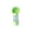 Green, variant on Portable Pet Drinking Cup for Outdoor Use Combines A Small Water Cup and A Food Cup Nice for Keeping Your Pet Hydrated and Fed While Out
