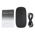 thumbnail image 2 of Computer Mouse, Ergonomic Quiet Black  Mouse  For Laptop, 2 of 8