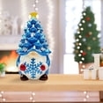 thumbnail image 3 of Ceramic Christmas Tree, Christmas Decorations for Table Indoor,Lighted Blue Ceramic Tree Decor 8.3in, 3 of 7