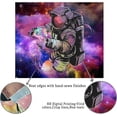 thumbnail image 4 of Liangnv Tapices De Astronauta Tapiz De Pared Tapiz Hippie Bohemio Tapiz Espacial De Fantasía Colgante De Pared Trippy Galaxy Planet Arte De Pared para Decoración De Dormitorio, 4 of 5