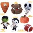 thumbnail image 2 of Mirage Pet Products Knit Knacks Fall Pumpkin Organic Cotton Small Dog Toy, 2 of 2
